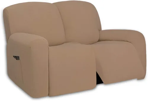 Miniatura 134 de PureFit - Funda superelástica con bolsillo p/protección de sofá/sillón - Suave cubierta de elastano antideslizante, lavable, c/base elástica, apta