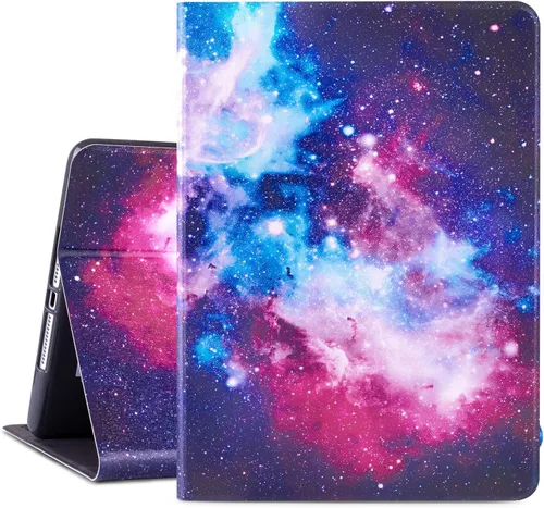 Miniatura 23 de Vimorco Funda para iPad 5ª/6ª Generación de 9.7 pulgadas 2017/2018, para iPad Air 1/2 Funda 2013/2014, Funda de Soporte Ajustable Delgada, Mandala