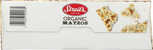 Miniatura 8 de STREITS Matzos orgánicos, 11 onzas