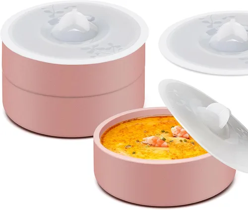 Miniatura 16 de Cocedor de Huevos de Silicona para Microondas, Paquete de 3 Moldes de Huevo para Freidora de Aire Fabricante de Eggwich, Tazas Individuales de Huevo