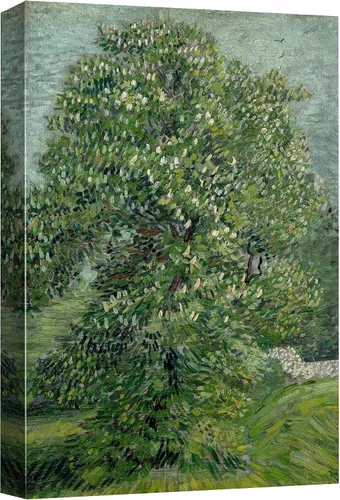 Miniatura 19 de Lienzo decorativo para pared, diseño de Van Gogh 32. Lirios y rosas
