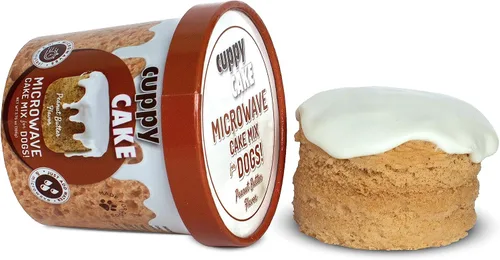 Miniatura 11 de Cuppy Cake - Pastel de cumpleaños para perro en microondas en una taza, listo en 2 minutos, solo tienes que añadir agua y microondas, todo natural