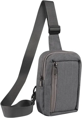 MDJYMYZ Bolso bandolera bandolera, bolsa de hombro para teléfono celular, mochila para hombre y mujer, bolsa de pecho, cartera para teléfono