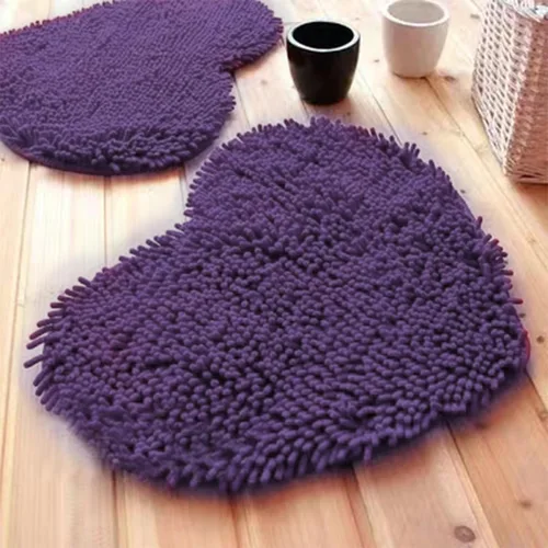 Miniatura 7 de Tapetes de baño, antideslizantes, para decoración del hogar, sala de estar, dormitorio y entrada, lavables a máquina, con microfibra suave que