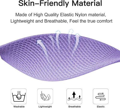 Miniatura 3 de 5 Pack de bandas elásticas de nylon compatibles con Apple Watch de 40 mm, 41 mm, 42 mm, 44 mm, 45 mm, 46 mm, 49 mm, 38 mm para mujeres y hombres