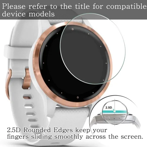Miniatura 2 de Protector de pantalla de cristal templado compatible con CASIO Edifice EFSS550PB-1A protectores de película antiarañazos, sin burbujas