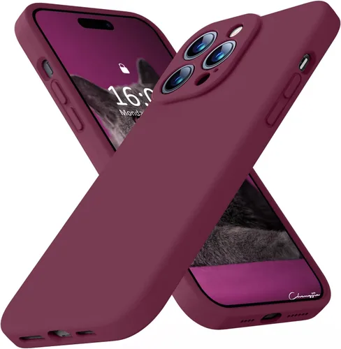 Miniatura 75 de Funda compatible con iPhone 13 de 6.1 pulgadas, de silicona líquida premium [forro de microfibra suave antiarañazos], goma de gel, protección Uva