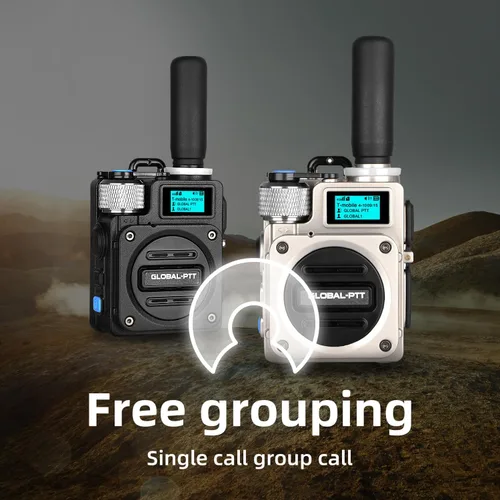 Miniatura 4 de Radios PoC Global-PTT, paquete de 2 walkie talkies de rango ilimitado, cobertura nacional, audio confiable y duradero, batería de larga duración