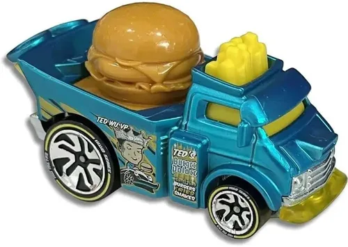 Miniatura 2 de Hot Wheels id Vehículos de identificación única Bollos azules de acero