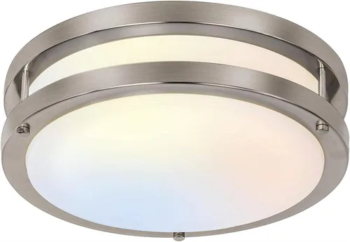 Miniatura 18 de hykolity Accesorio de lámpara de techo LED de montaje empotrado de 10 pulgadas, 17W, 1100lm, 2700K/3000K/3500K/4000K/5000K Luces de techo