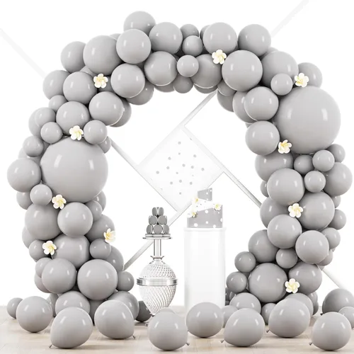 Miniatura 139 de Voircoloria - Globos azul bebé claro, paquete de 66 globos de 12 pulgadas de látex para fiestas para niños y niñas, para cumpleaños, baby shower, 16