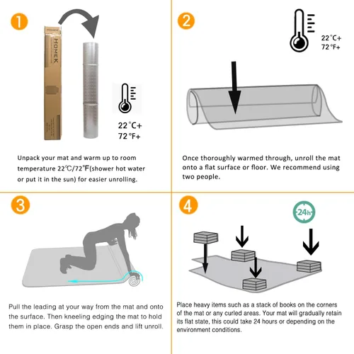 Miniatura 7 de Tapete para silla de oficina para alfombra de pelo bajo, 48 x 36 pulgadas, tapete transparente para silla de escritorio de oficina para suelos
