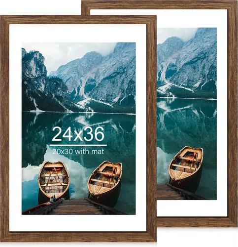 Miniatura 36 de Hongkee - Juego de 2 marcos de fotos, HK042515-MD5.5X8.5-BK(2PK)