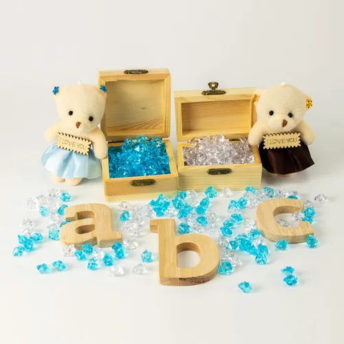 Miniatura 6 de 820 piezas de hielo falso azul, 0.43 x 0.55 pulgadas, 1.1 libras de piedras preciosas de cristal acrílico para decoración, fotografía, relleno