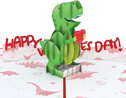 Miniatura 15 de Lovepop Tarjeta del día de San Valentín para ella, él – Tarjetas de felicitación románticas 3D – You've Stolen a Pizza my Heart – 5 x 7 pulgadas