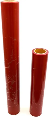 Miniatura 2 de ShuBee® Red Carpet Treatment® - Rollo de película de protección para contratistas, renovación, pintura y mudanza, rojo de alta visibilidad, adhesivo