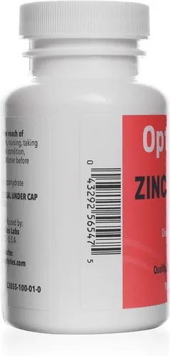 Miniatura 4 de Sulfato de Zinc 220 mg 100 cápsulas Suplemento dietético