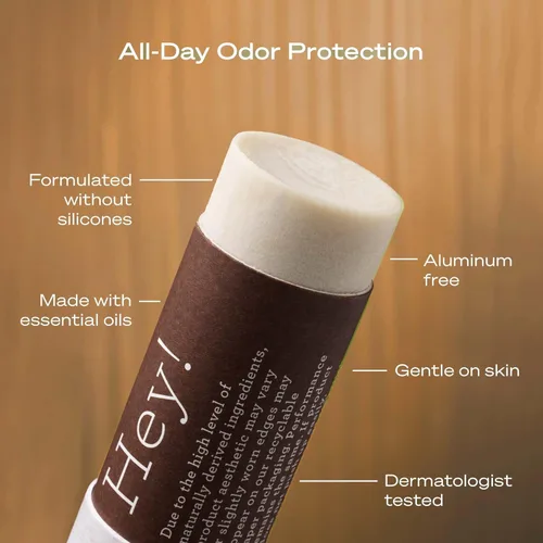 Miniatura 6 de Hey Humans Desodorante, desodorante sin aluminio para mujeres y hombres, contiene ingredientes derivados naturalmente, control de olores durante