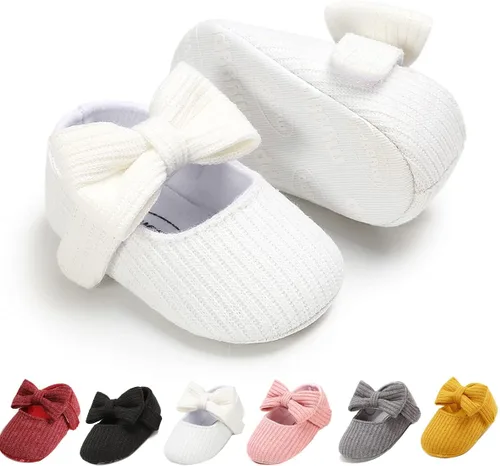 Ohwawadi - Calcetines de forro polar para bebé o niña, suaves y calientes, botas o zapatos para bebés recién nacidos, con estilos de dibujos
