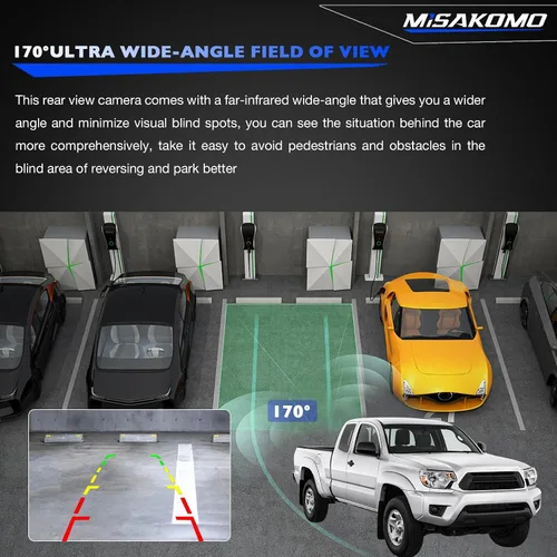 Miniatura 5 de Manija de la puerta trasera de la cámara de respaldo compatible con Toyota Tundra 2000-2006 SR5 Base Limited, cámara de respaldo inversa de repuesto