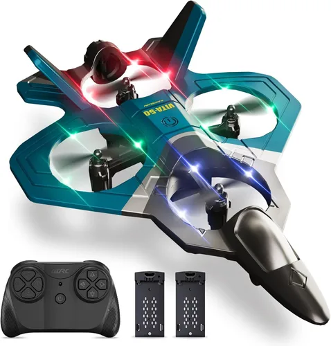 4DRC Avión RC de espuma para adultos y niños, juguetes de avión de control remoto para niños, adultos, principiantes, aviones a control remoto,