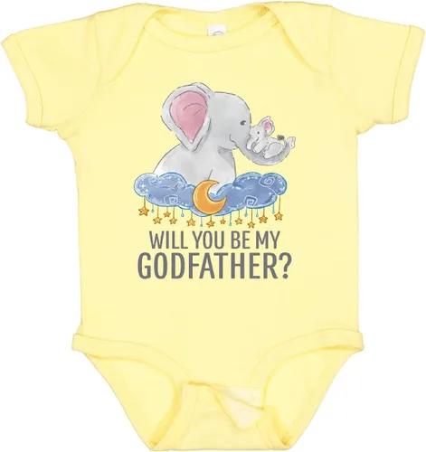 Miniatura 14 de inktastic Body de bebé Will You Be My Godfather