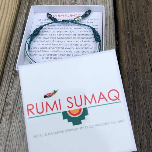 Miniatura 131 de Rumi Sumaq Pulsera de concientización para hombres, mujeres y niños – Pulsera de apoyo tejida ajustable anudada a mano – Pulsera de conciencia sutil