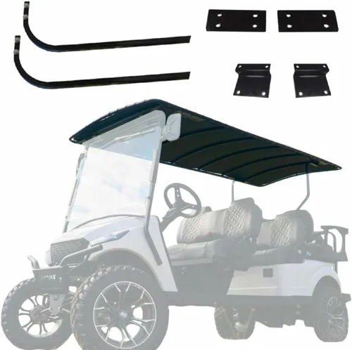 Miniatura 8 de RedDot Topsail - Top de lona para carrito de golf, fácil instalación con ajuste universal, fabricado en los Estados Unidos (84 pulgadas)