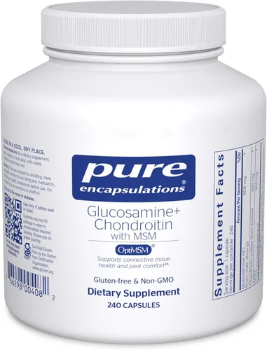 Miniatura 8 de Pure Encapsulations Glucosamina condroitina con MSM - Apoya la salud de las articulaciones y la formación normal del cartílago* - Mantiene