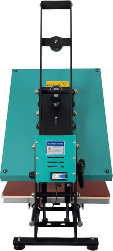 Miniatura 5 de Máquina de prensa de calor deslizante de 16 x 24 pulgadas para camisetas, placa extraíble de concha, impresora de sublimación digital industrial