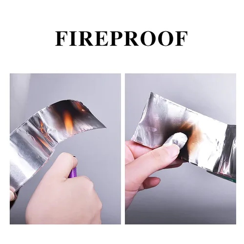 Miniatura 4 de ADHES TAPE Cinta de papel de aluminio, resistente al calor, impermeable, 0.78 pulgadas x 164 pies, para HVAC, reparación, sellado, aislamiento