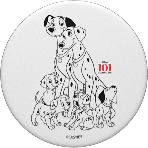 Miniatura 3 de Disney PopSockets de 101 dálmatas con pila de perro intercambiable PopGrip
