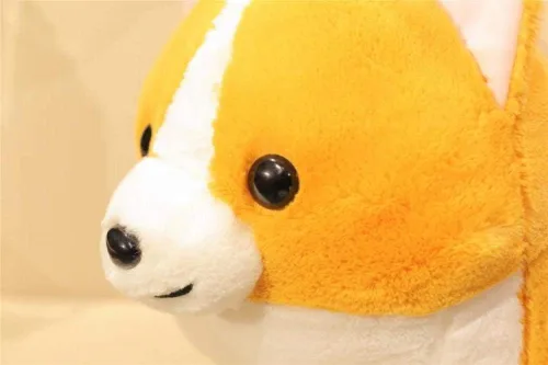 Miniatura 5 de 123Arts - Cojín de peluche con diseño de perro Corgi