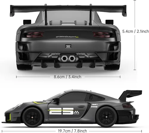 Miniatura 4 de RASTAR Porsche 911 GT2 RS Modelo de Coche, 1:24 Escala RC Porsche 911 GT2 RS Clubsport 25 Coche de Control Remoto para Niños y Adultos