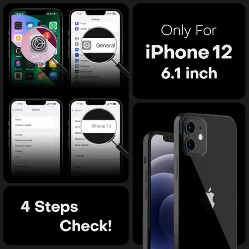 Miniatura 25 de TOCOL Funda magnética 3 en 1 para iPhone 14 Pro, mejorada [protección completa de cámara] con 2 protectores de pantalla, funda de grado militar Azul