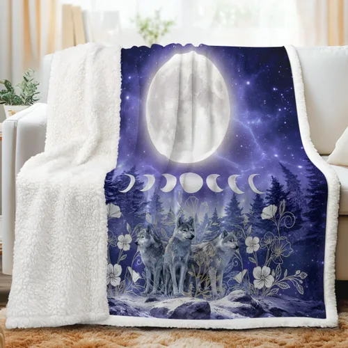 Miniatura 45 de Sleepwish Manta de forro polar de camuflaje verde para niños y niños, manta de sherpa de camuflaje marrón suave para sofá, silla, manta