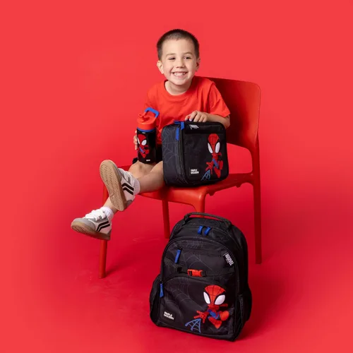 Miniatura 2 de Simple Modern - Botella de agua para niños Summit con tapa con pajilla Taza de acero inoxidable aislada de 14 onzas de Marvel Spider Man