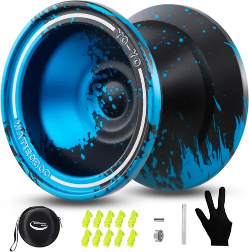 Miniatura 17 de Yoyo de metal W07 de doble modo: yoyo sensible y no sensible, una opción para niños y adultos, adecuado para principiantes y jugadores avanzados