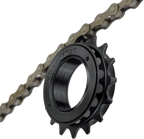 Miniatura 3 de VG SPORTS Single Speed Bike Freewheel, 16T/18T/20T/22T/24T Compatible with 1/2'' x 1/8'' Bicycle Freewheel Threaded Type Freehub Replacement Parts