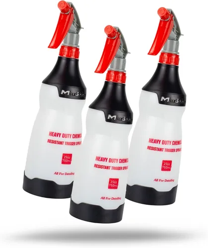 Miniatura 4 de Maxshine Botella de spray resistente de gran capacidad – Pulverizador de detalle de 25 oz resistente a productos químicos con boquilla ajustable