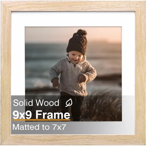 Miniatura 49 de KINLINK 3.5x5 Picture Frame, Ash Black Solid Wood Frame with Plexiglass for Table Top and Wall Mounting, Photo Frame for Horizontal or Vertical