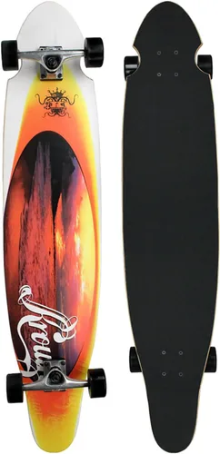 Miniatura 6 de Moose Krown Kicktail Longboard Completo
