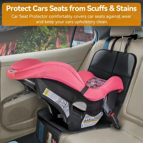 Miniatura 2 de Musclez Protectores de asiento de automóvil, fundas de asiento de automóvil impermeables de tela 600D, respaldo antideslizante y 2 bolsillos
