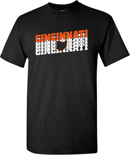 Miniatura 22 de UGP Campus Apparel Retro Repeat - Camiseta deportiva del orgullo de la ciudad Bosque Filadelfia