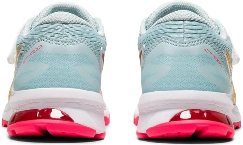 Miniatura 5 de ASICS Tenis de correr preescolar GT-1000 10 para niños Azul Patchwork