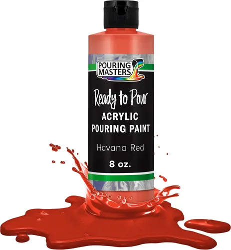 Miniatura 26 de Pouring Masters Caribbean Blue - acrílico listo para verter pintura – Premium 907 gr (32 onzas) pre-mezclado a base de agua – para lienzo, madera