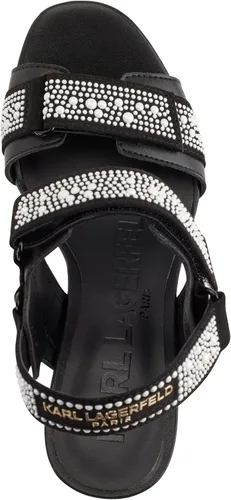 Miniatura 4 de KARL LAGERFELD Alessia Pearl - Sandalias de plataforma con talón descubierto para mujer