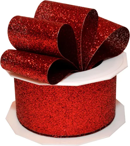 Miniatura 23 de Morex Ribbon - Cinta de brillantina metálica
