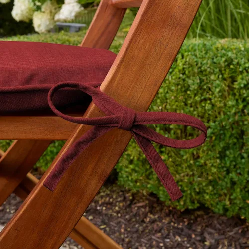 Miniatura 6 de Arden - Cojín de asiento de espuma para interiores y exteriores, paquete de 2, 17 x 16, cojín de patio, repelente al agua, resistente a