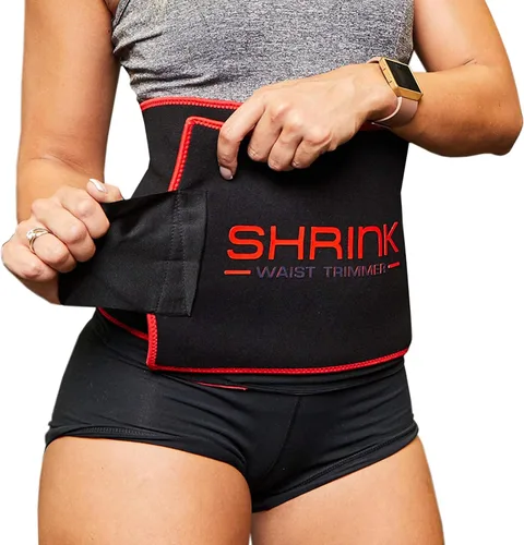shrink Faja reductora de cintura – Entrenador de cintura para mujeres y hombres; equipo de entrenamiento para entrenamiento en casa y ejercicio de